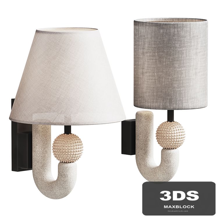 Sconce Carlo and Sconce Carlo Enlarged