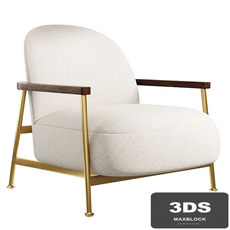 Sejour Lounge Chair By GamFratesi
