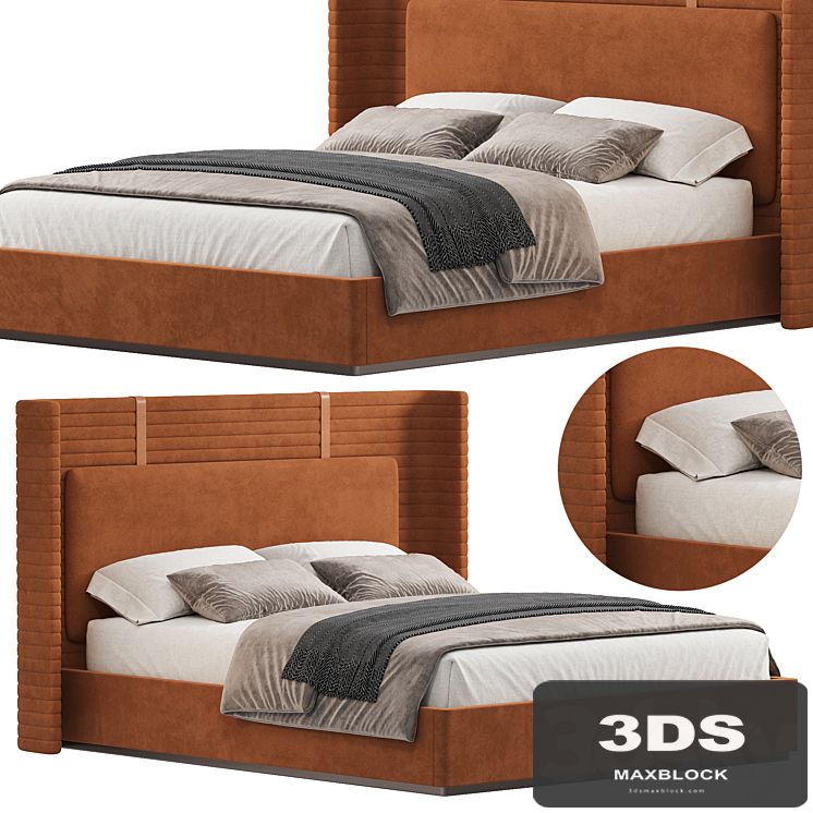 PERRY BED by Mezzocollection