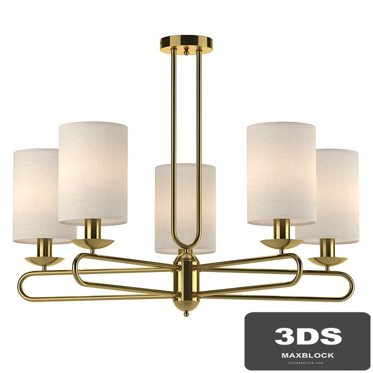 Chandelier Escada Eclipse 10166/5PL Brass