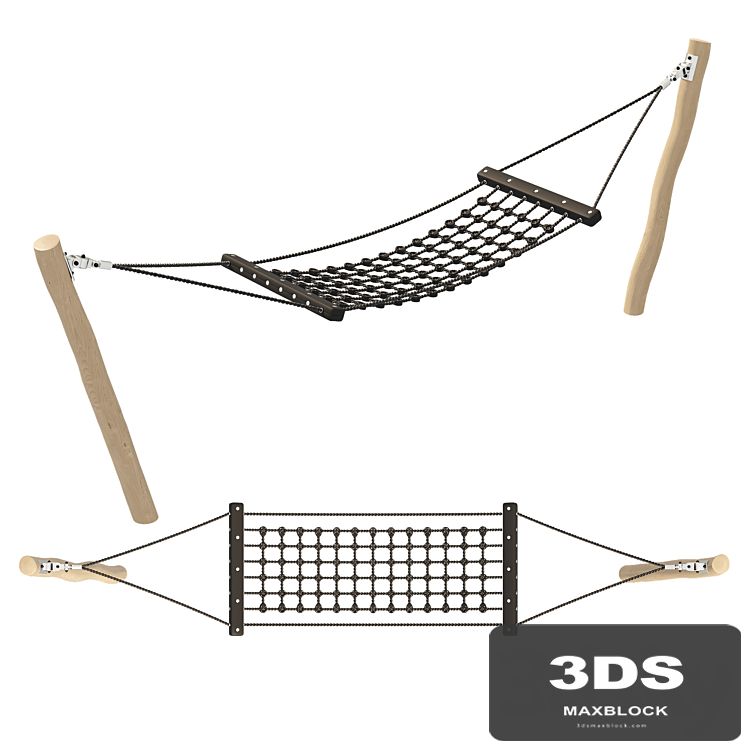 Outdoor hammock from Kompan 02