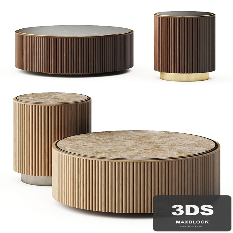 Ana Roque Plum Coffee Tables