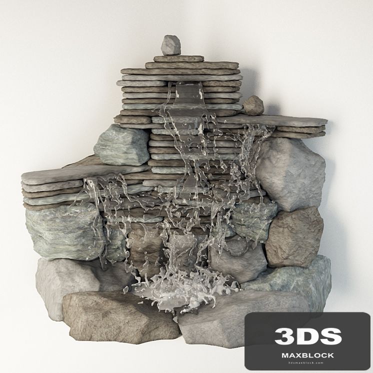 Decorative waterfall