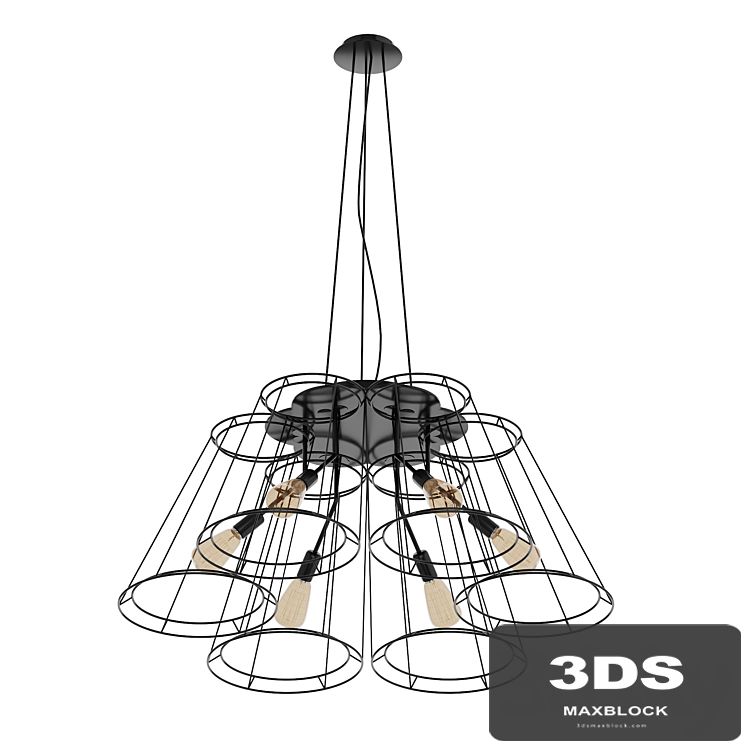 Florinda Desnuda Chandelier by MODO Luce