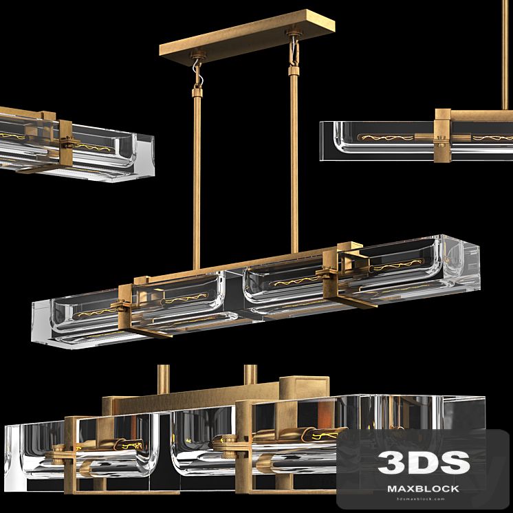 SAVILE LINEAR CHANDELIER 48