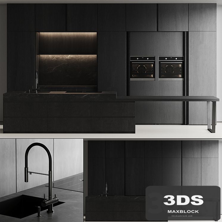 Modern kitchen with island 11