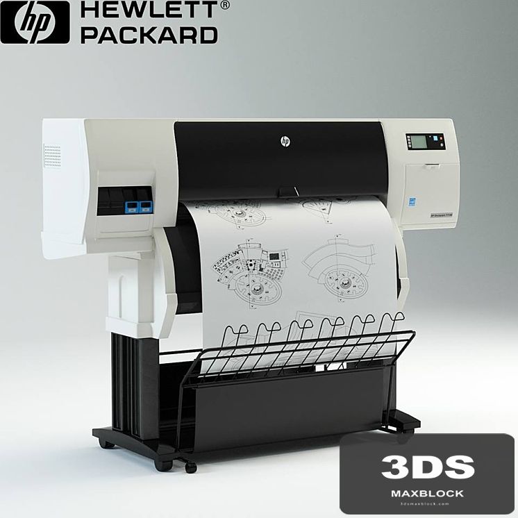 HP Designjet T7100 Printer - plotter