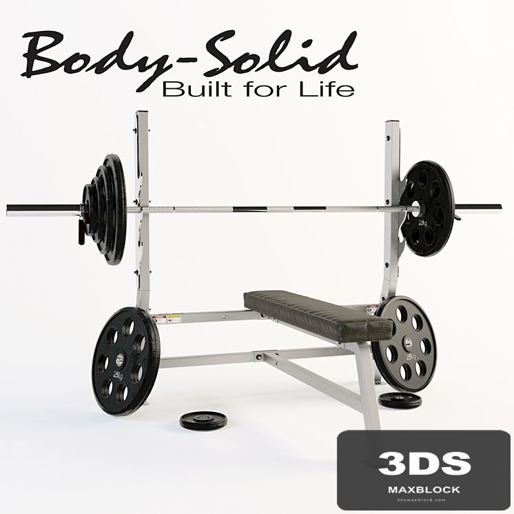 Bench for a press Body Solid