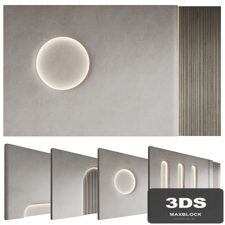 Arc panel set