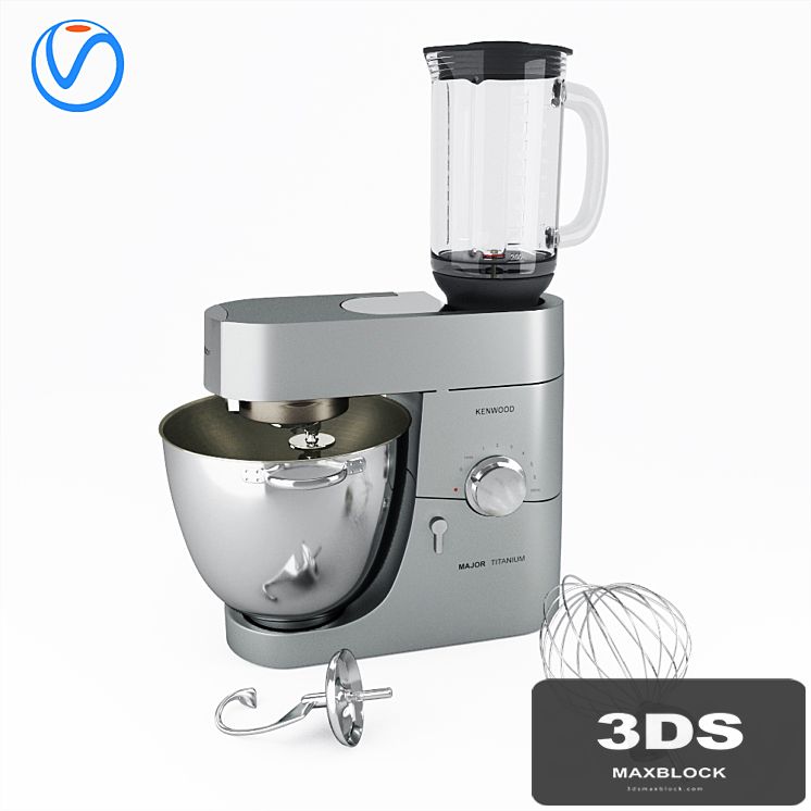 Multifunctional Food Processor KENWOOD Major Titanium