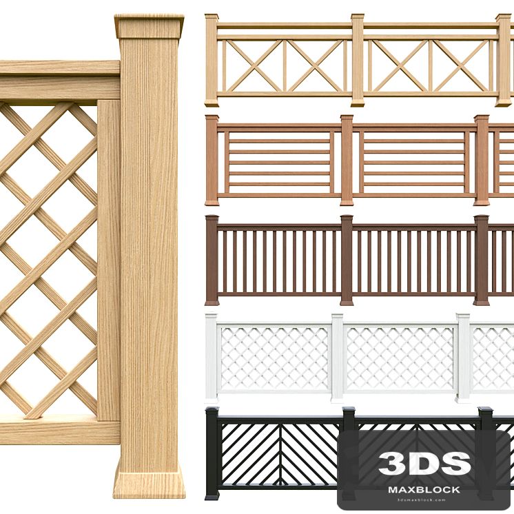 wooden fencing