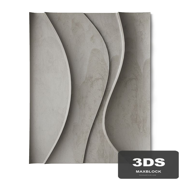 Abstract composition. Relief. Plateau. 9