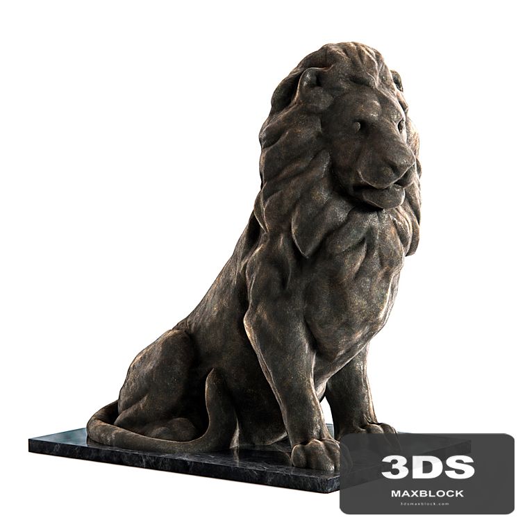 Sculpture of a lion