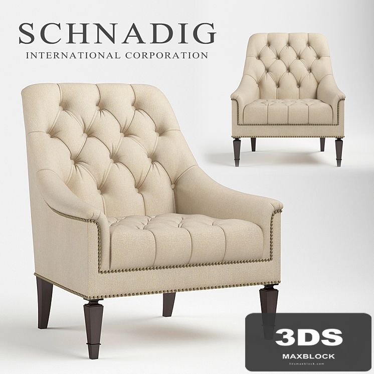Classic Elegance Tufted Chair 9090-204-G