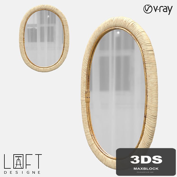 Mirror LoftDesigne 100823 model