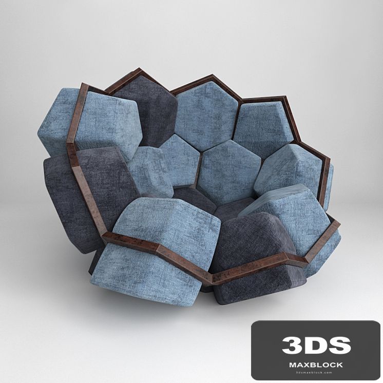 Modular chair Designer Quartz Chair