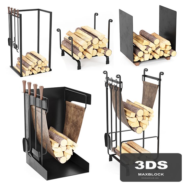 Fireplace Accessories set 02