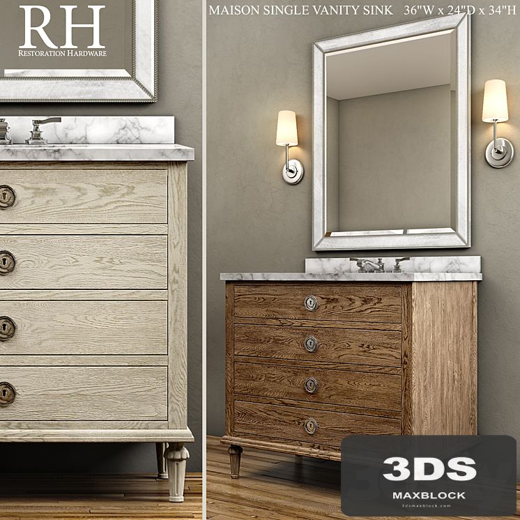 MAISON SINGLE VANITY SINK