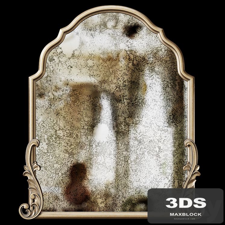 somuchbetterwithage french gold mirror