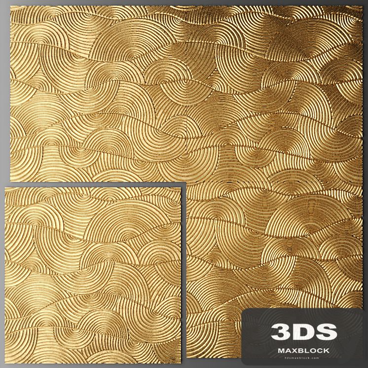 Decor for wall. Panel. 3D