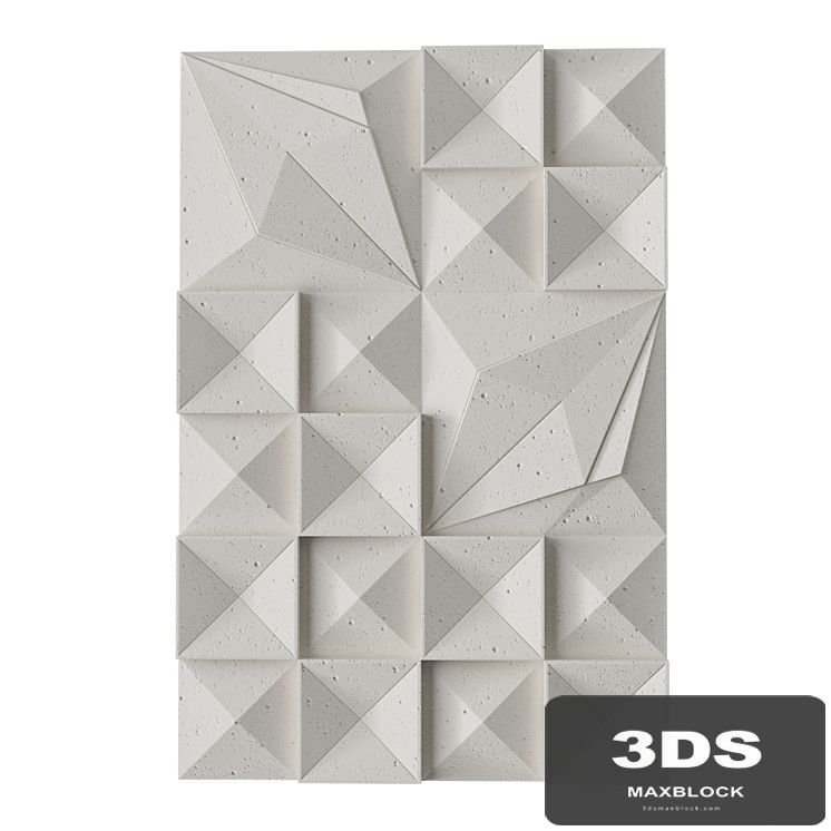 Lava Ash Tile Dimensional Wall Art