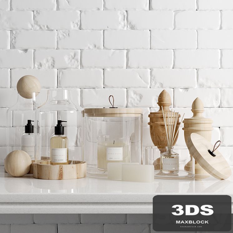 Zara bathroom set / set Bathroom