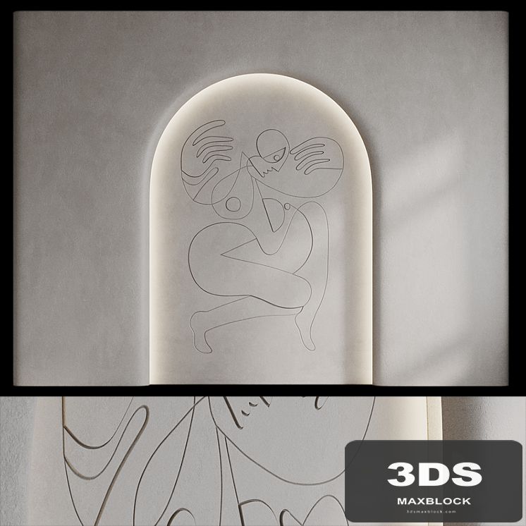 Decorative panels Womans