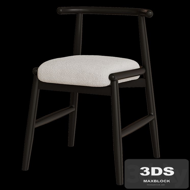 Boucle dining chair IZZ by Noho Home