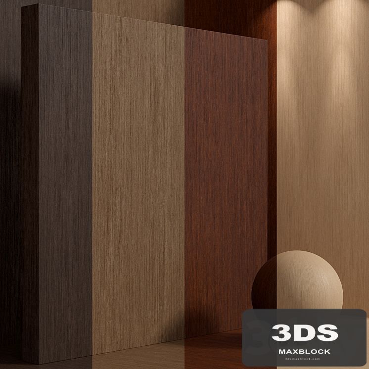 Material wood (seamless) veneer fine - set 150