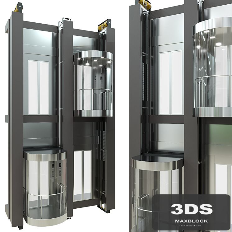 Panoramic elevator