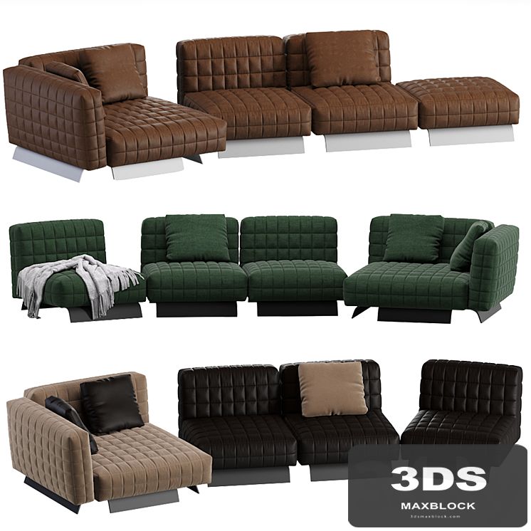 Minotti TWIGGY Modular Sofa 05