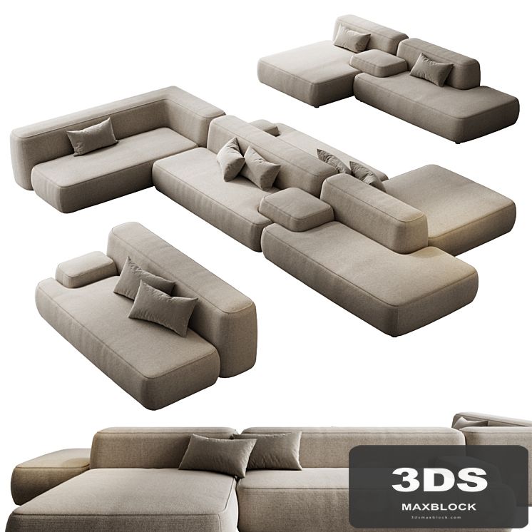 Modular sofa Lema Cloud