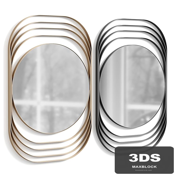 Arturo Mirror Champagne Silver