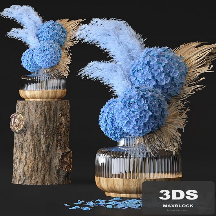 Hydrangea Flower Set-06