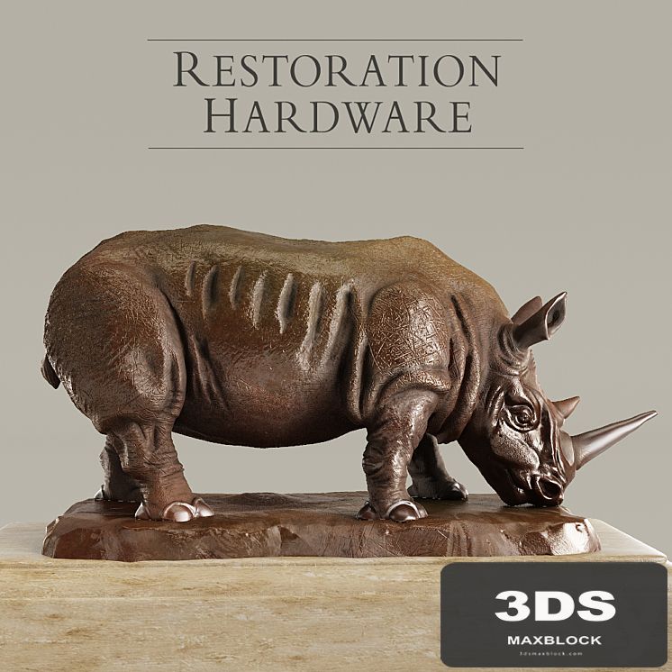 RH Bronze Rhino