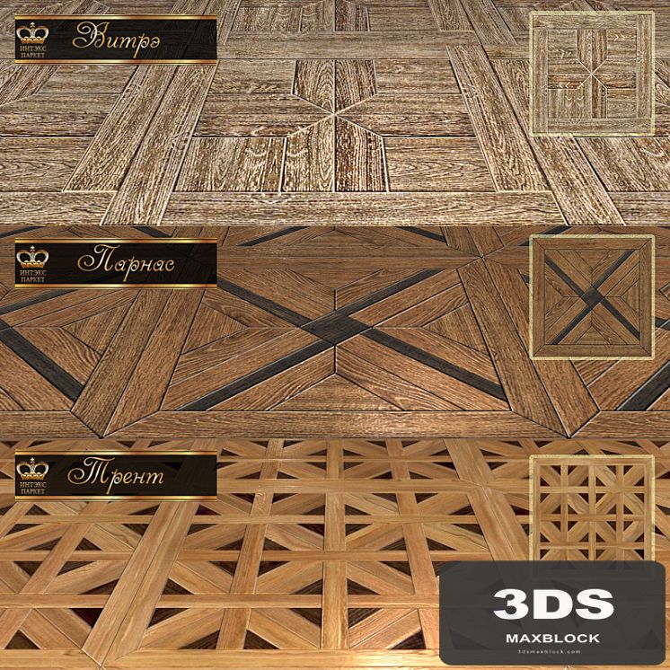 Parquet shield 2 (3 types)