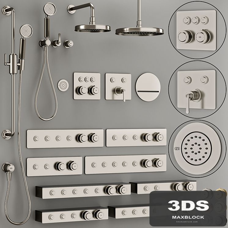 GESSI Hi Fi Eclectic bathroom faucet set