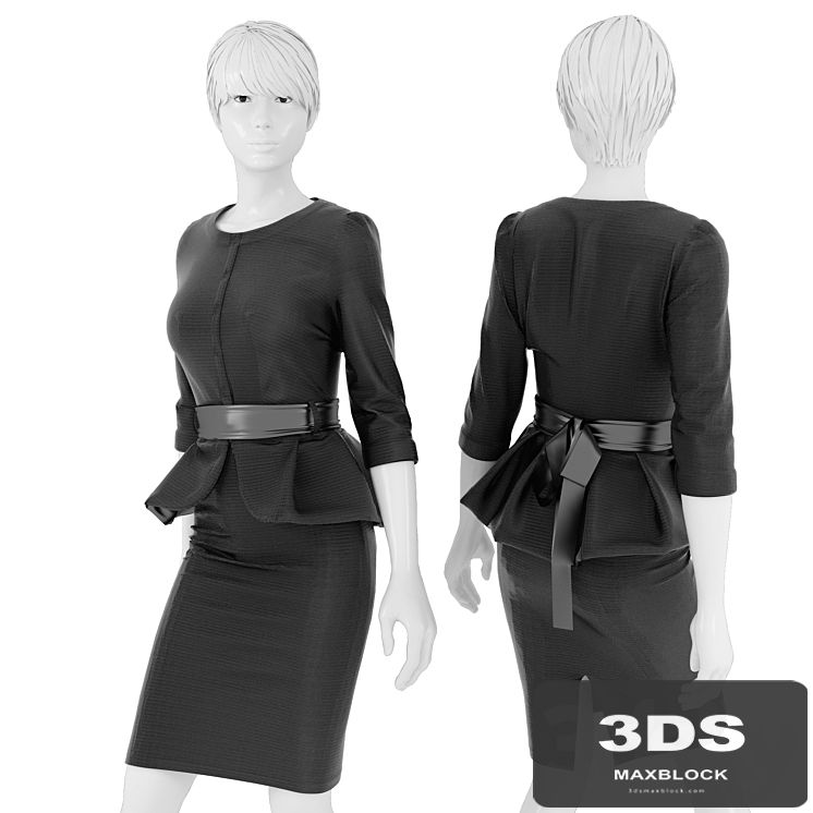 Suit female mannequin