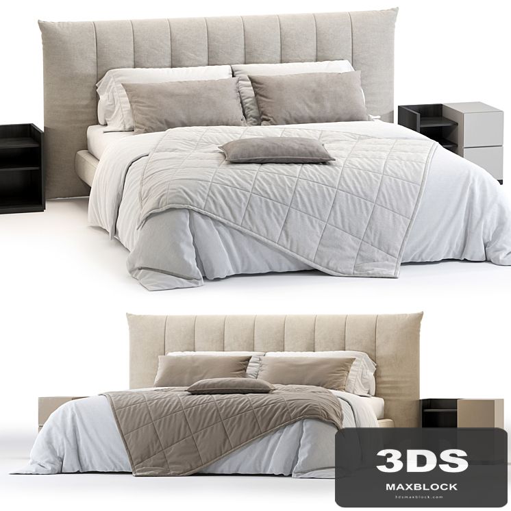 Novamobili GROOVE SILVIA PREVEDELLO Bed No.2