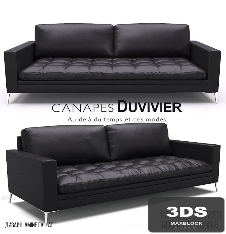 Canapes Duvivier ADONIS
