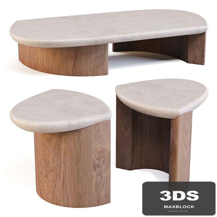 Collection Particulière: Lady R - Coffee and Side Table