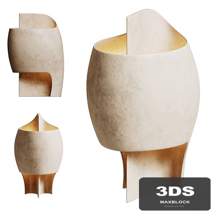 B Lamp White by Thierry Dreyfus x Nymphenburg