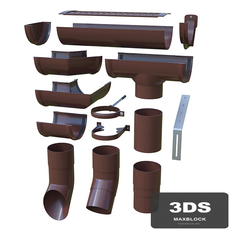 Rainwater Verat system (TechnoNikol)