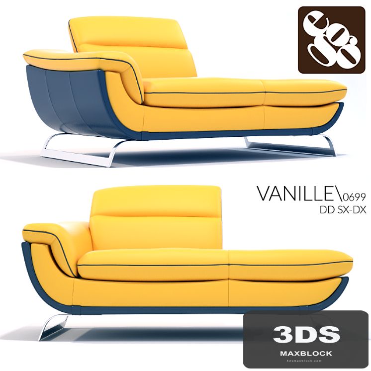 Egoitaliano Vanille 0699 Divano Dormosa SX-DX