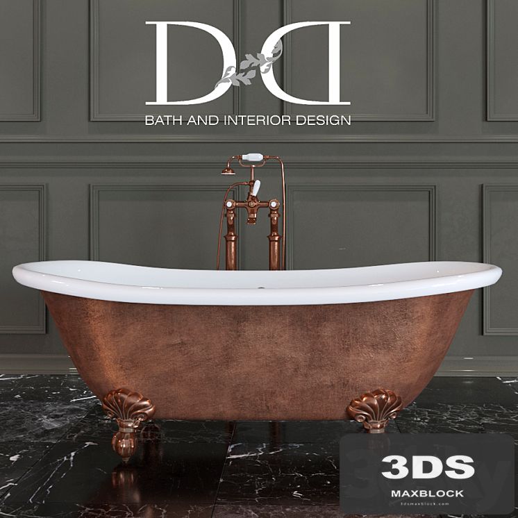 Bath Admiral Copper Effect