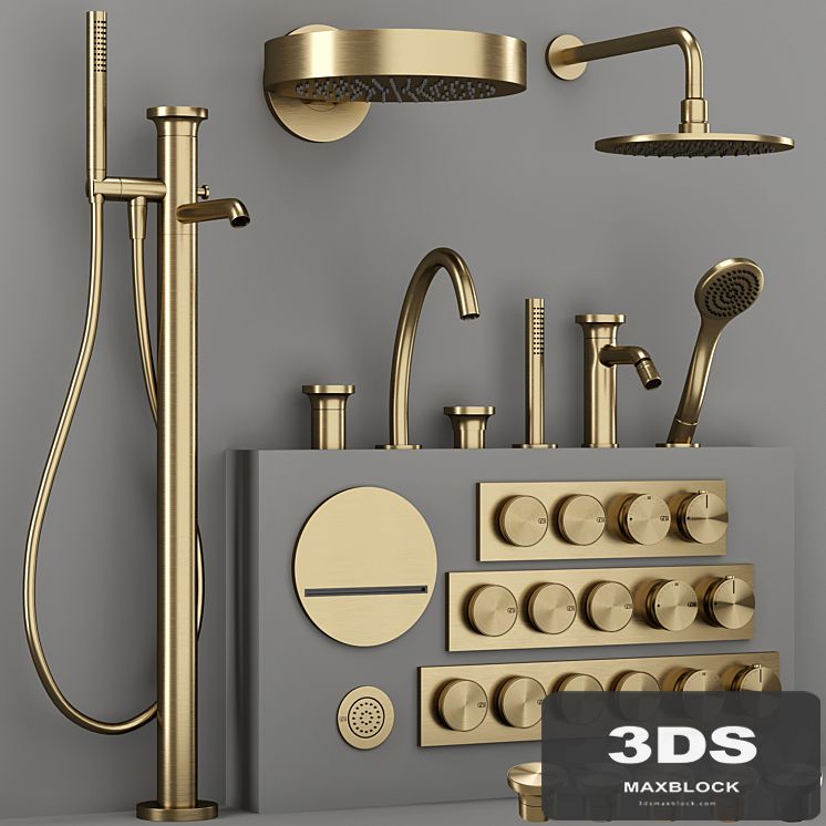 GESSI ORIGINI Bathroom faucet set 2
