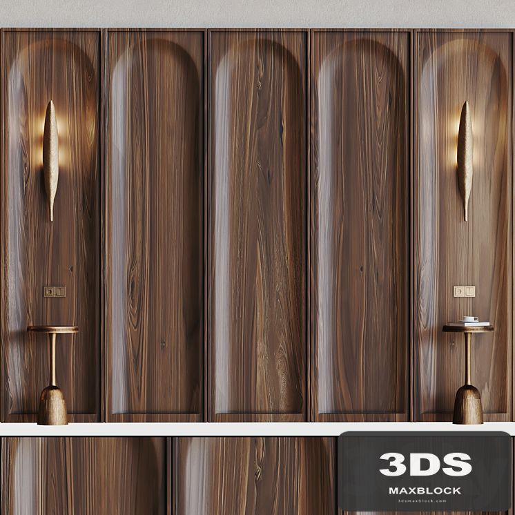 Decorative wall 3d panel
