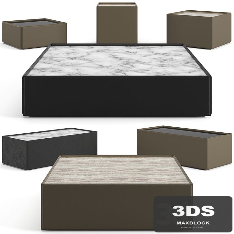 Minotti Side coffee tables set