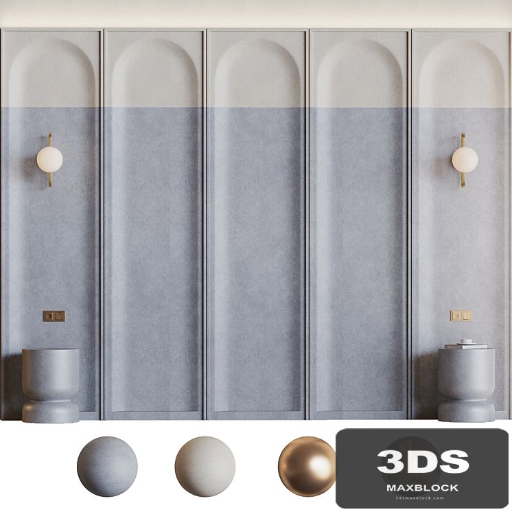 Decorative 3D panel 004