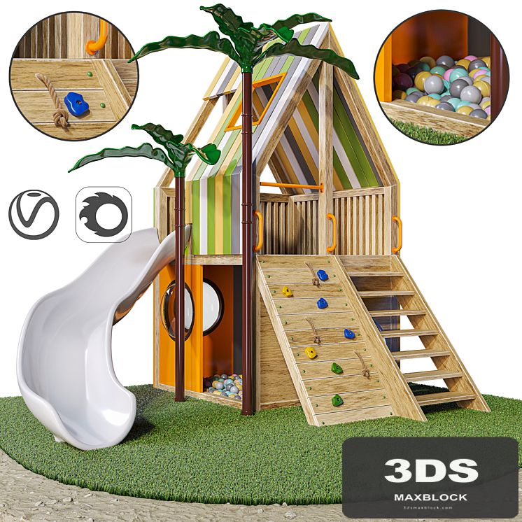 play house | House for nursery / playroom
